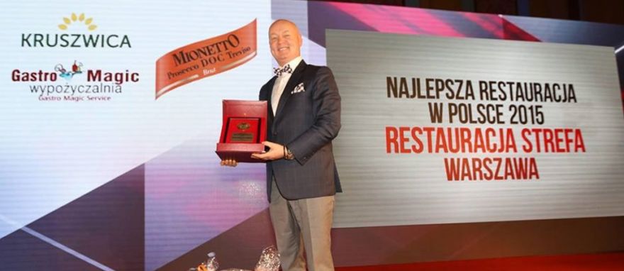 RESTAURACJA STREFA NAJLEPSZĄ RESTAURACJĄ ROKU 2015 W POLSCE!